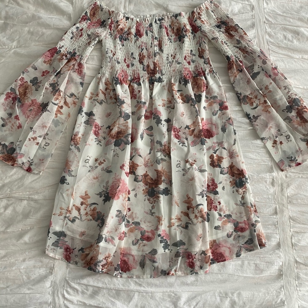 Off the shoulder dress